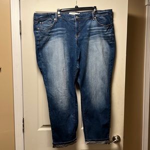 Torrid medium wash jeans size 24. No distress. Gently worn. Excellent condition